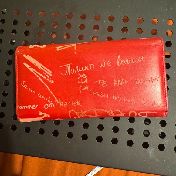 Balenciaga AJ Blackout Graffiti wallet - Picture 2 of 8